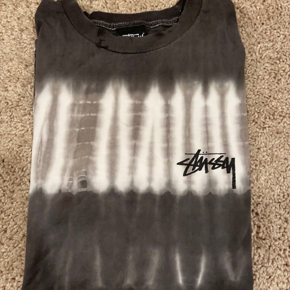 STUSSY tie dye, short sleeve t-shirt